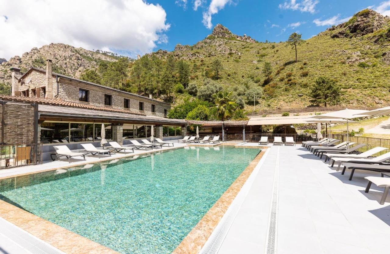 Hotel De La Restonica Corte  Εξωτερικό φωτογραφία